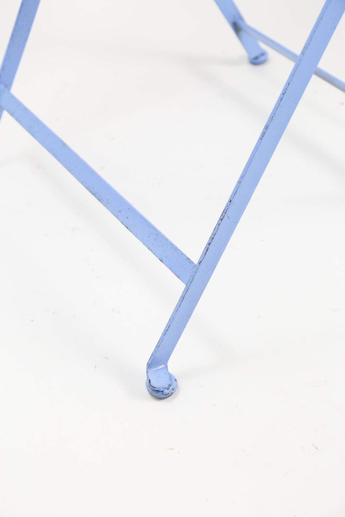 Folding Cafe Table with Glass Top / ガラス天板 フォールディングカフェテーブル