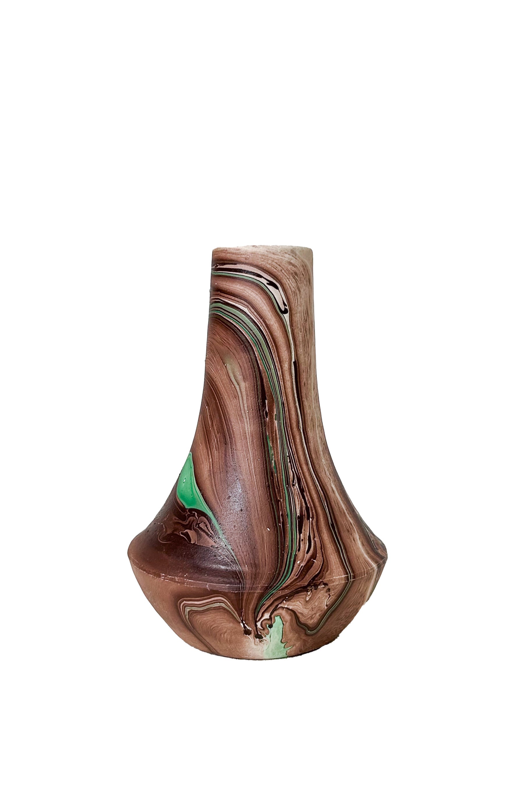 Marble Pottery Vase / マーブル模様の陶器花器