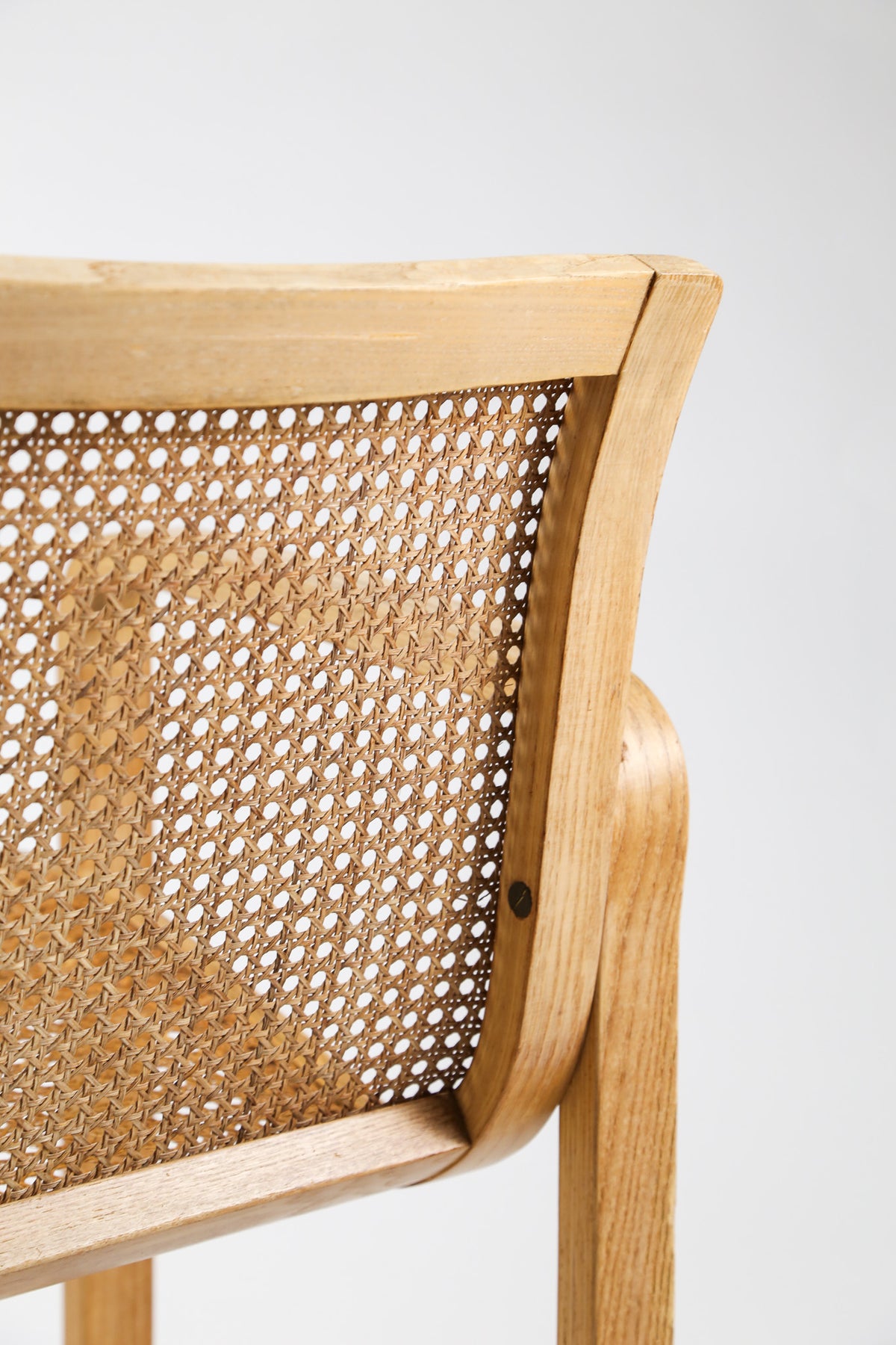 1970s Beechwood & Cane Armchair by Olivo Pietro / 1970年代 Olivo Pietro ビーチ材＆ラタン アームチェア