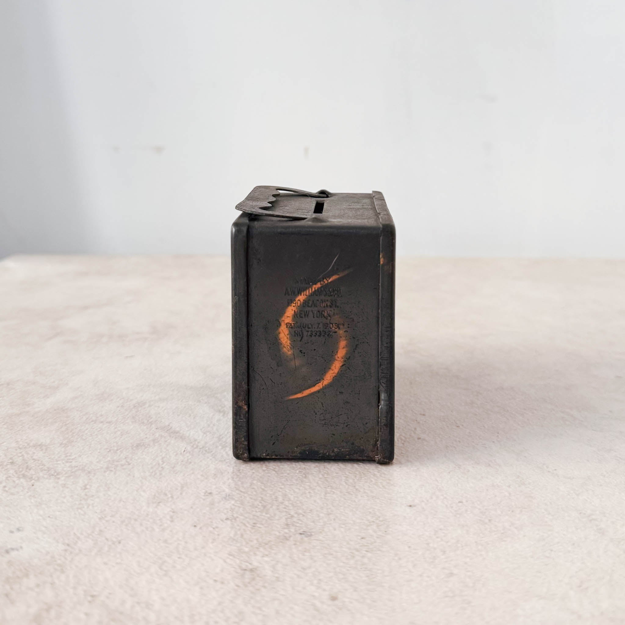 1900s Steel Safety Bank / 1900年代スチール貯金箱