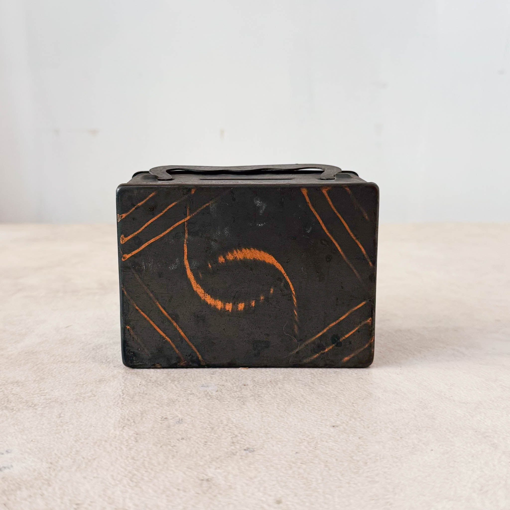 1900s Steel Safety Bank / 1900年代スチール貯金箱