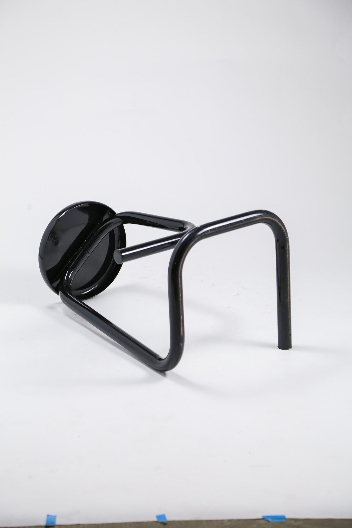 Vintage Postmodern Steel Cantilever Bar Stool / ヴィンテージ ポストモダン スチール カンチレバー バースツール