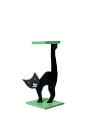 Wooden Cat Stand / 木製猫のスタンド