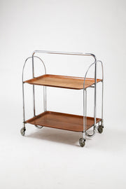 Folding Serving Wagon “Dinett” / フォールディング サービスワゴン “ディネット”