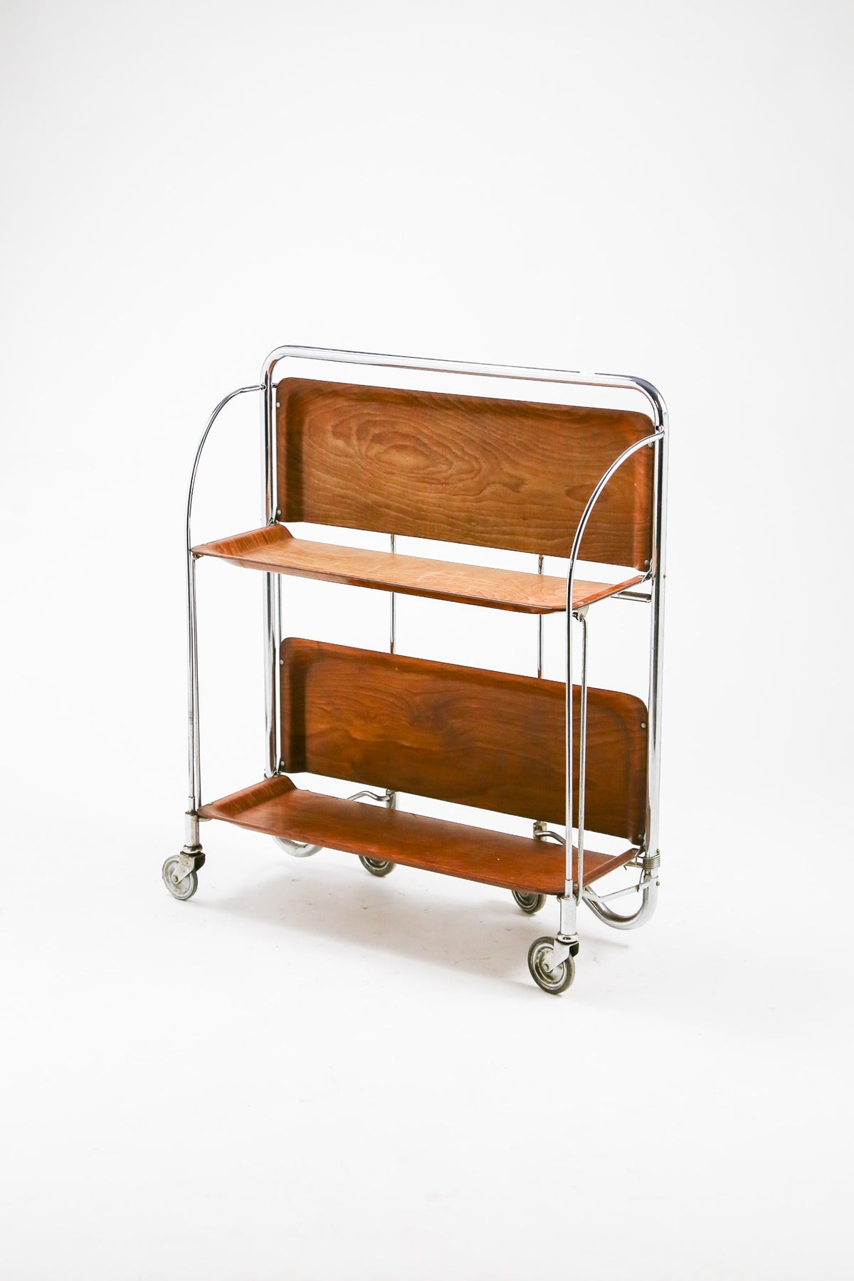 Folding Serving Wagon “Dinett” / フォールディング サービスワゴン “ディネット”