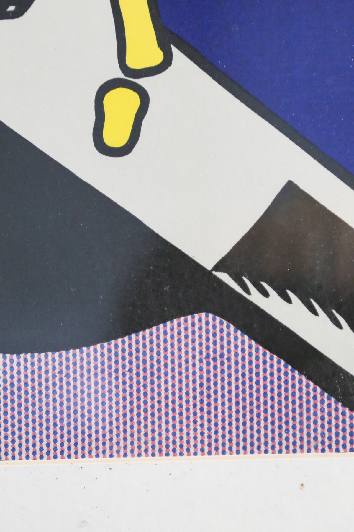 Roy Lichtenstein "As I Opened Fire" (Panel B) Poster / ロイ・リキテンスタイン "As I Opened Fire" ポスター