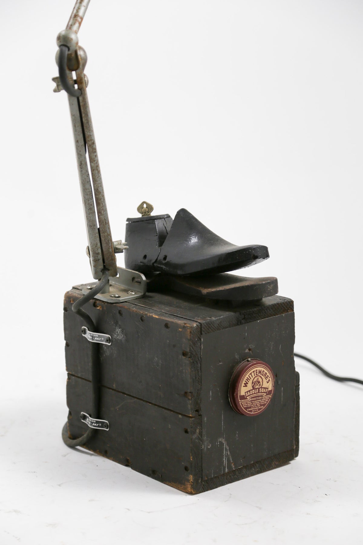 Vintage Assemblage Shoe Last Desk Lamp / ヴィンテージ アセンブラージュ デスクランプ