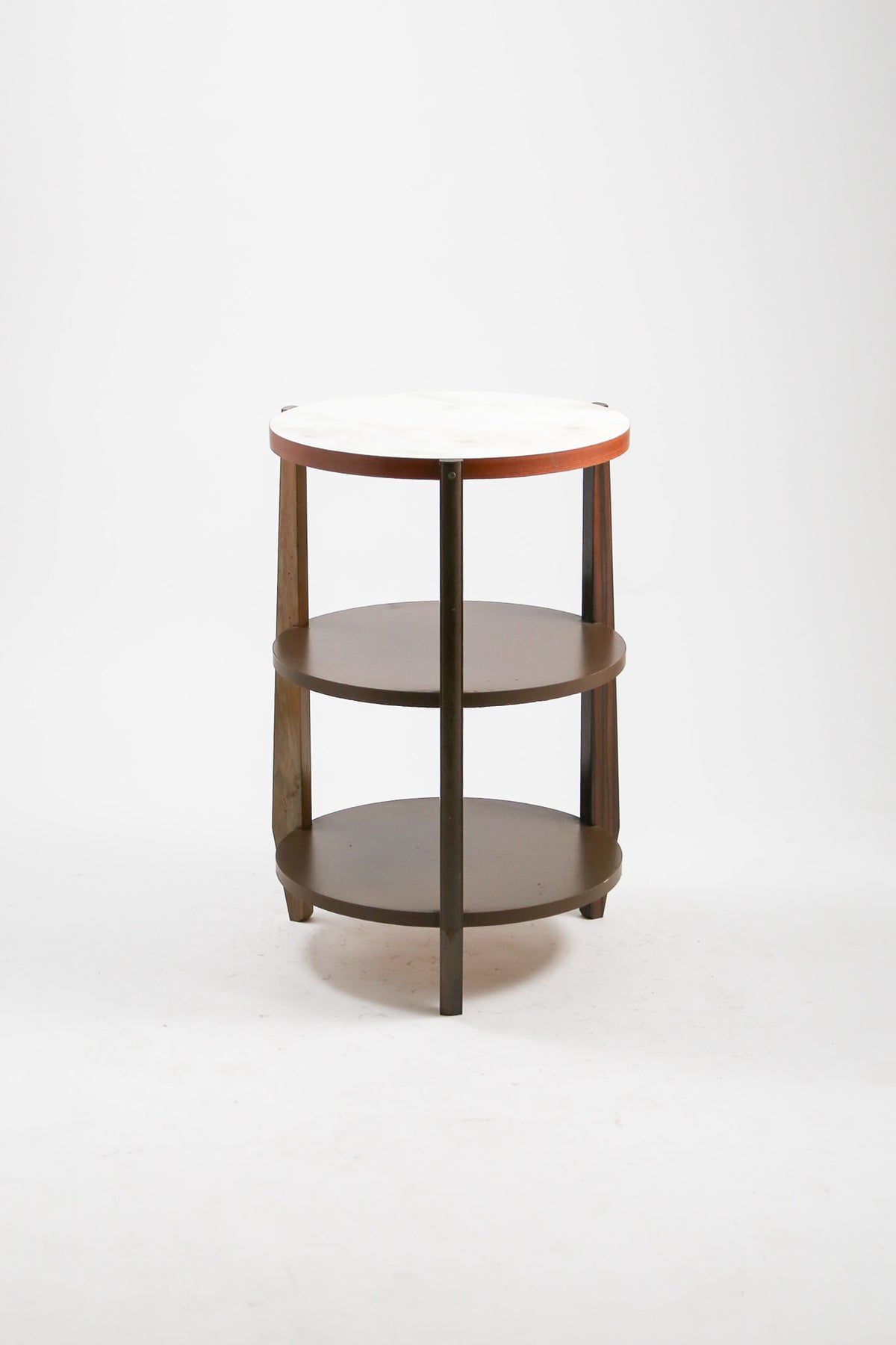 3-Tier Round Side Table / 3段 ラウンドサイドテーブル