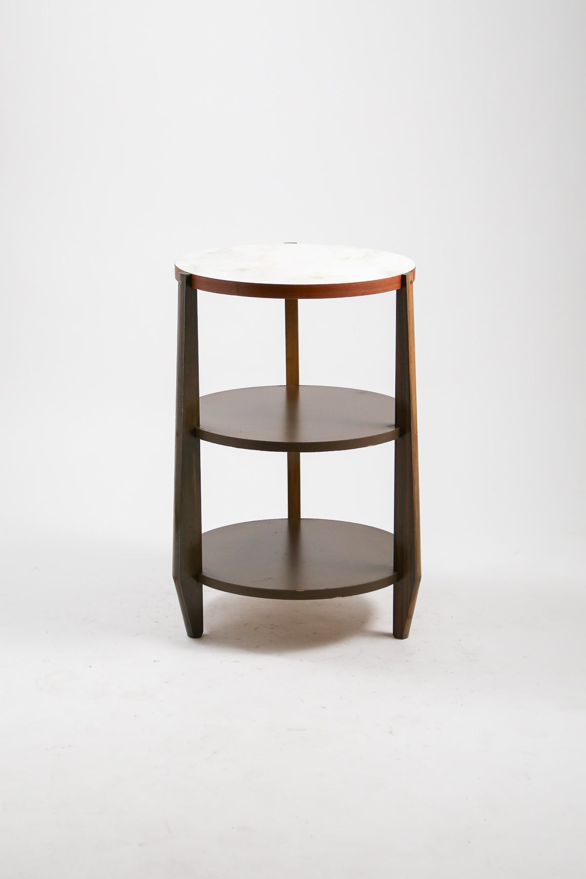 3-Tier Round Side Table / 3段 ラウンドサイドテーブル