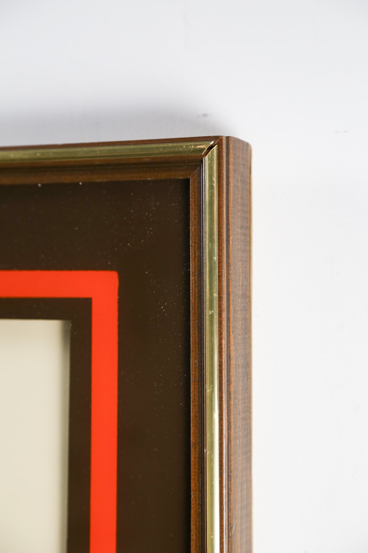 Windsor Art Products Optical Wall Art "Swirl Brown" / 70s オプティカル ウォールアート "スワール ブラウン"