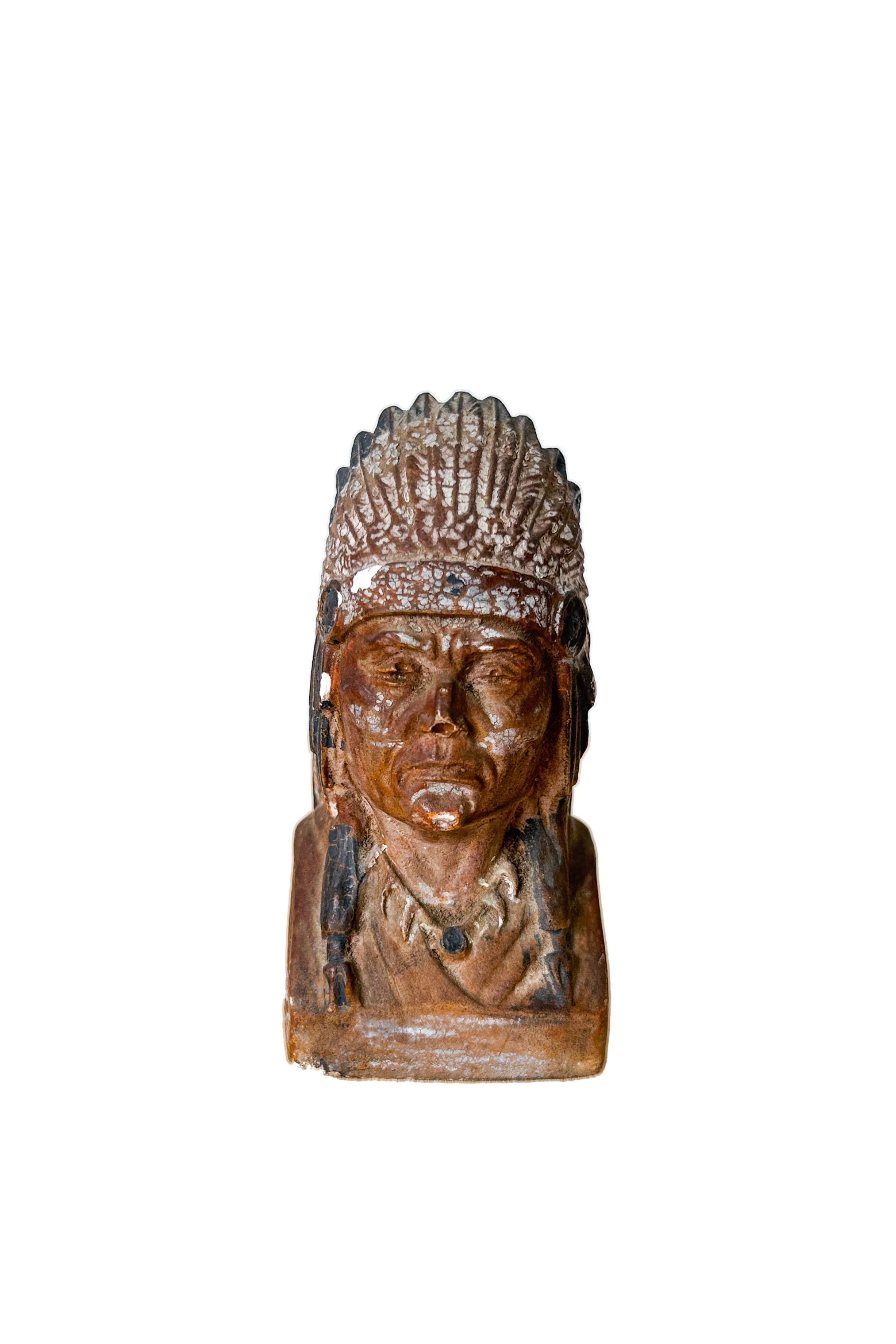Native American Statue / ネイティブアメリカンの胸像