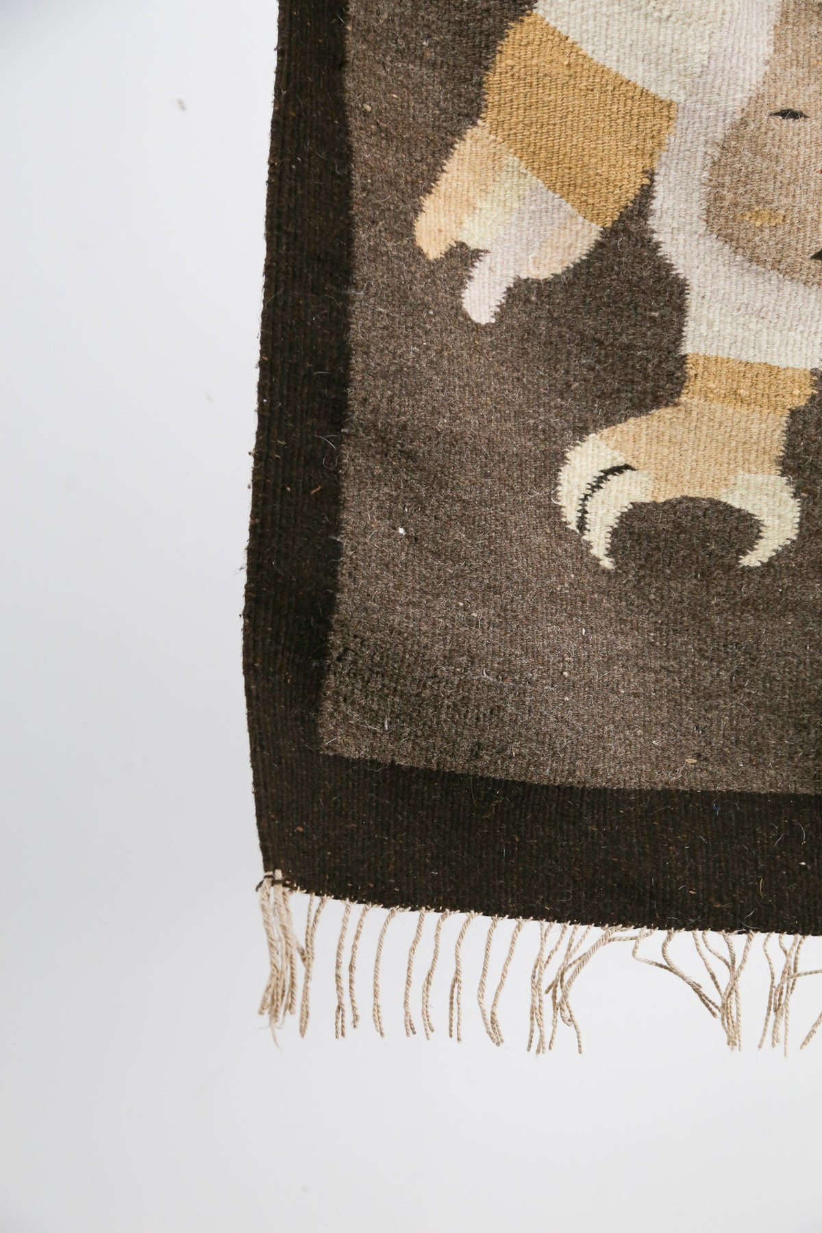 Vintage Owl Tapestry Rug / ヴィンテージ フクロウ タペストリー ラグ