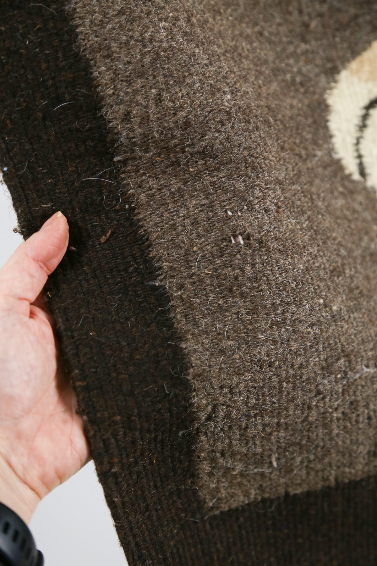 Vintage Owl Tapestry Rug / ヴィンテージ フクロウ タペストリー ラグ