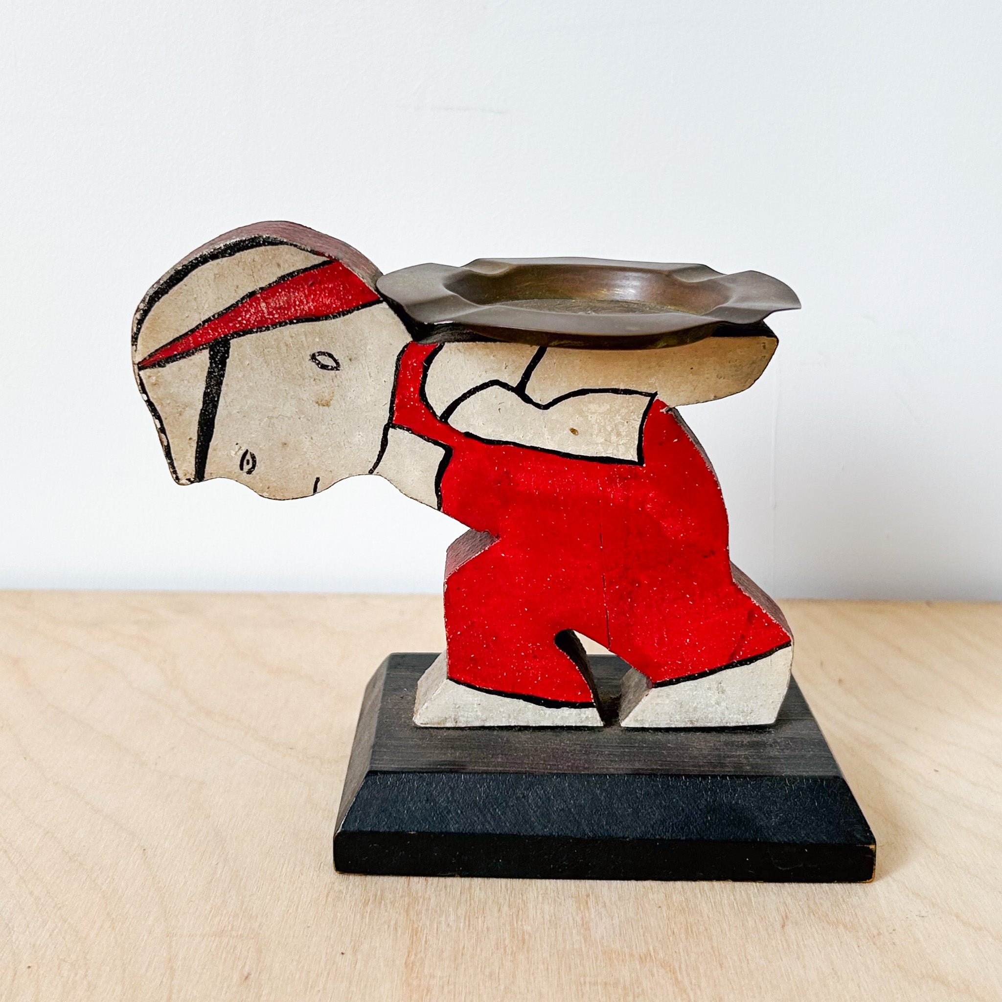 Wooden Ashtray Stand / 木製灰皿スタンド
