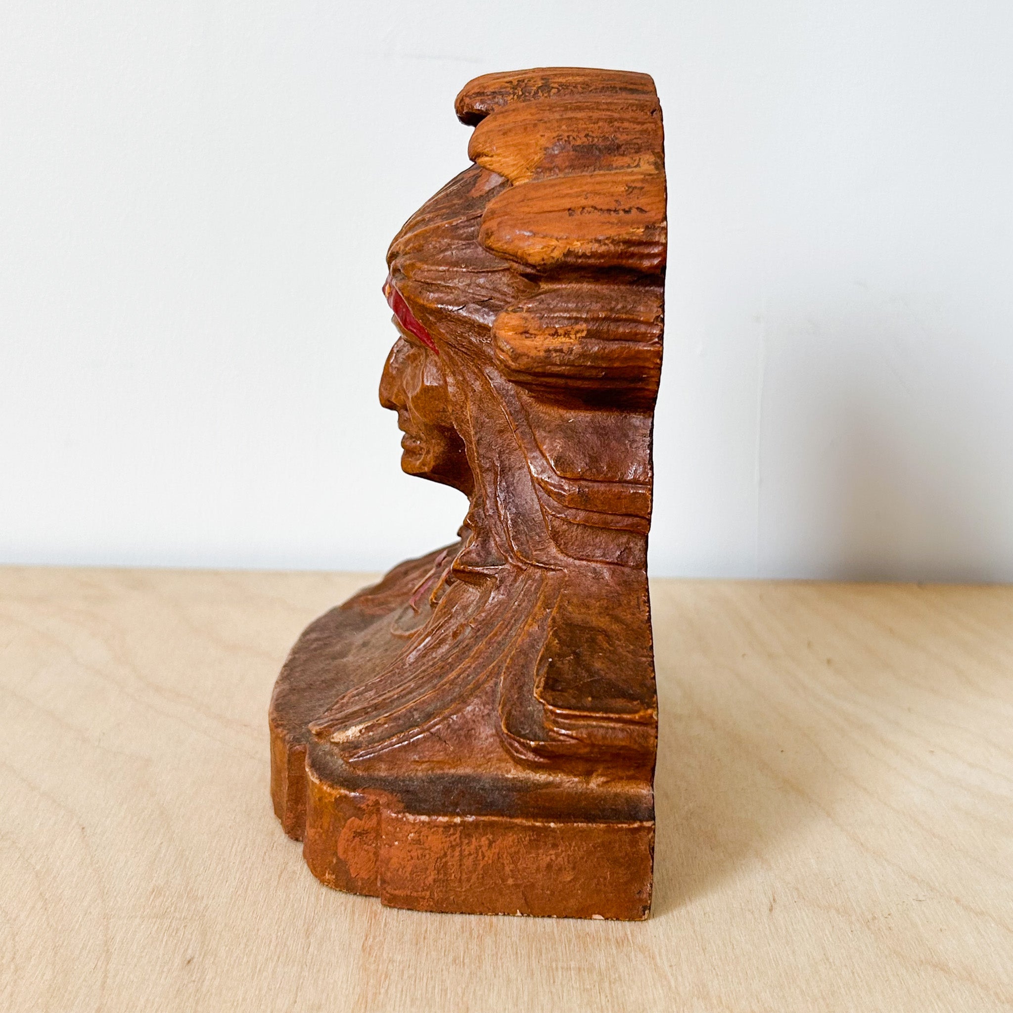 Native American Bookend / ネイティブアメリカンのブックエンド
