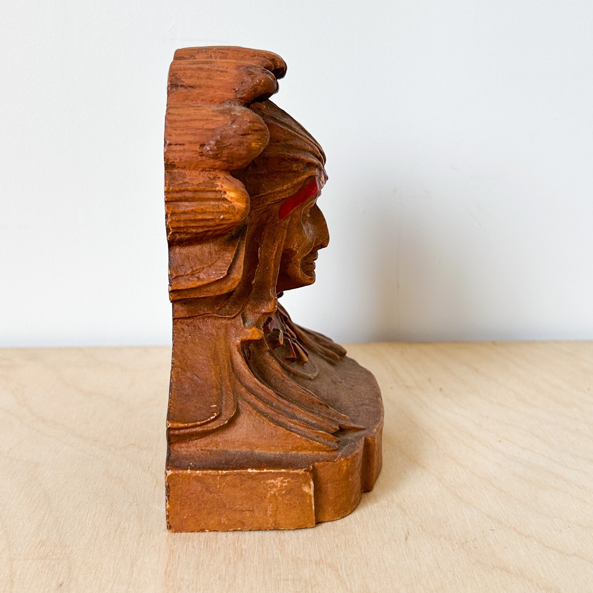 Native American Bookend / ネイティブアメリカンのブックエンド
