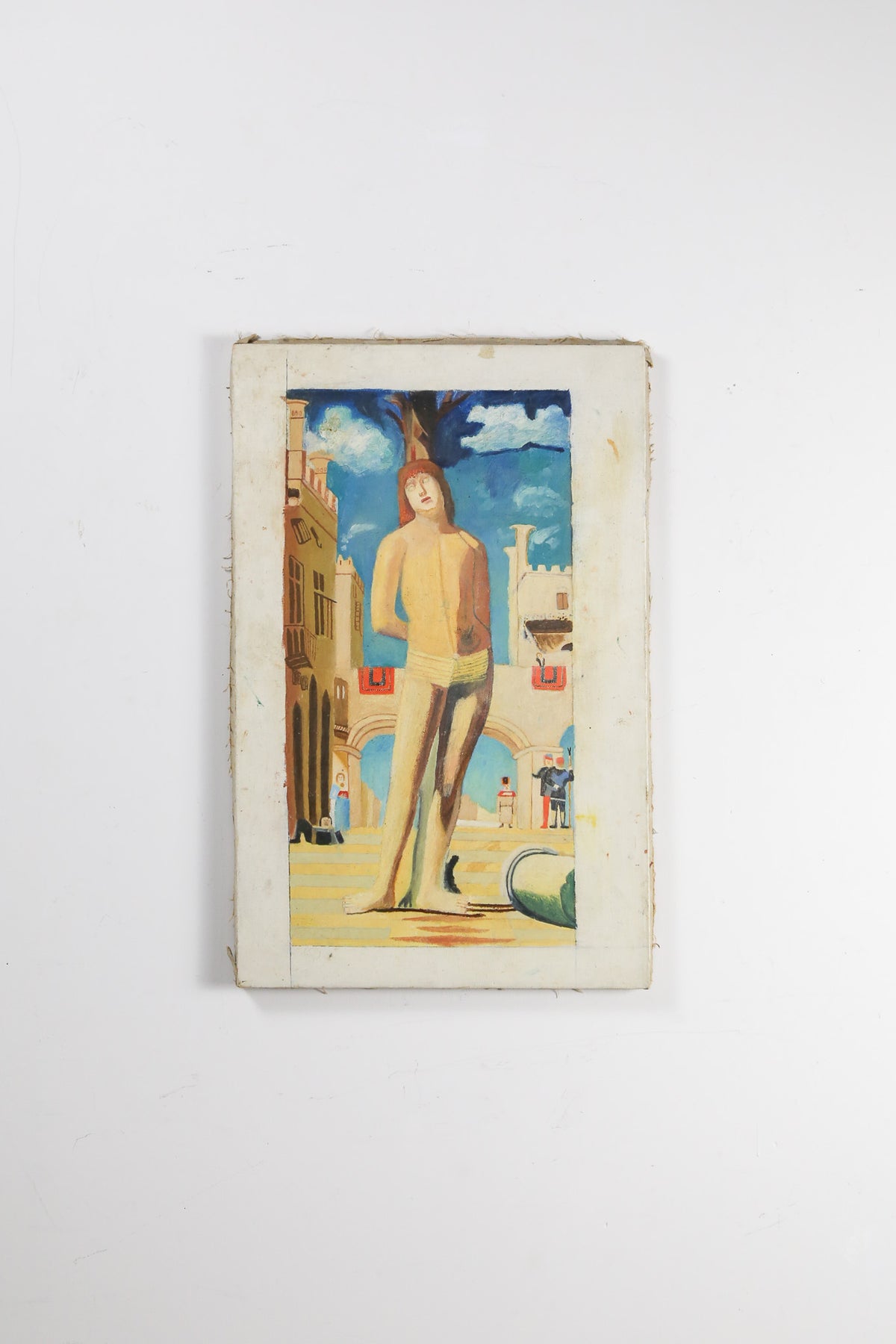 Vintage Canvas Oil Painting / ヴィンテージ キャンバス オイルペインティング