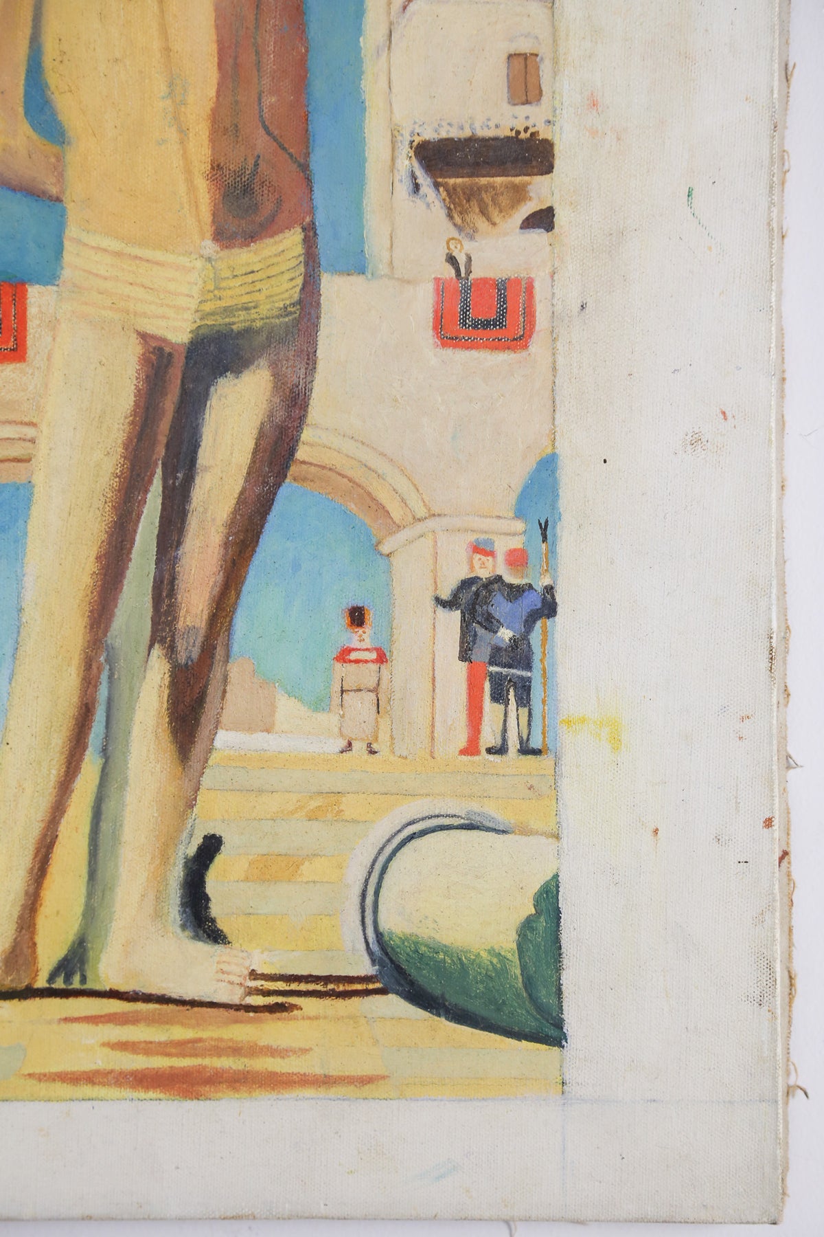 Vintage Canvas Oil Painting / ヴィンテージ キャンバス オイルペインティング