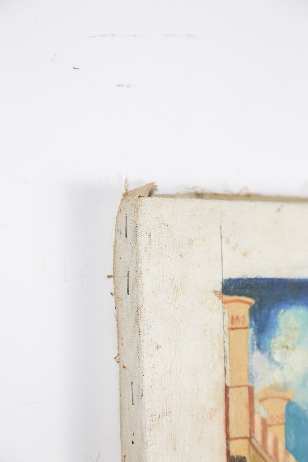Vintage Canvas Oil Painting / ヴィンテージ キャンバス オイルペインティング