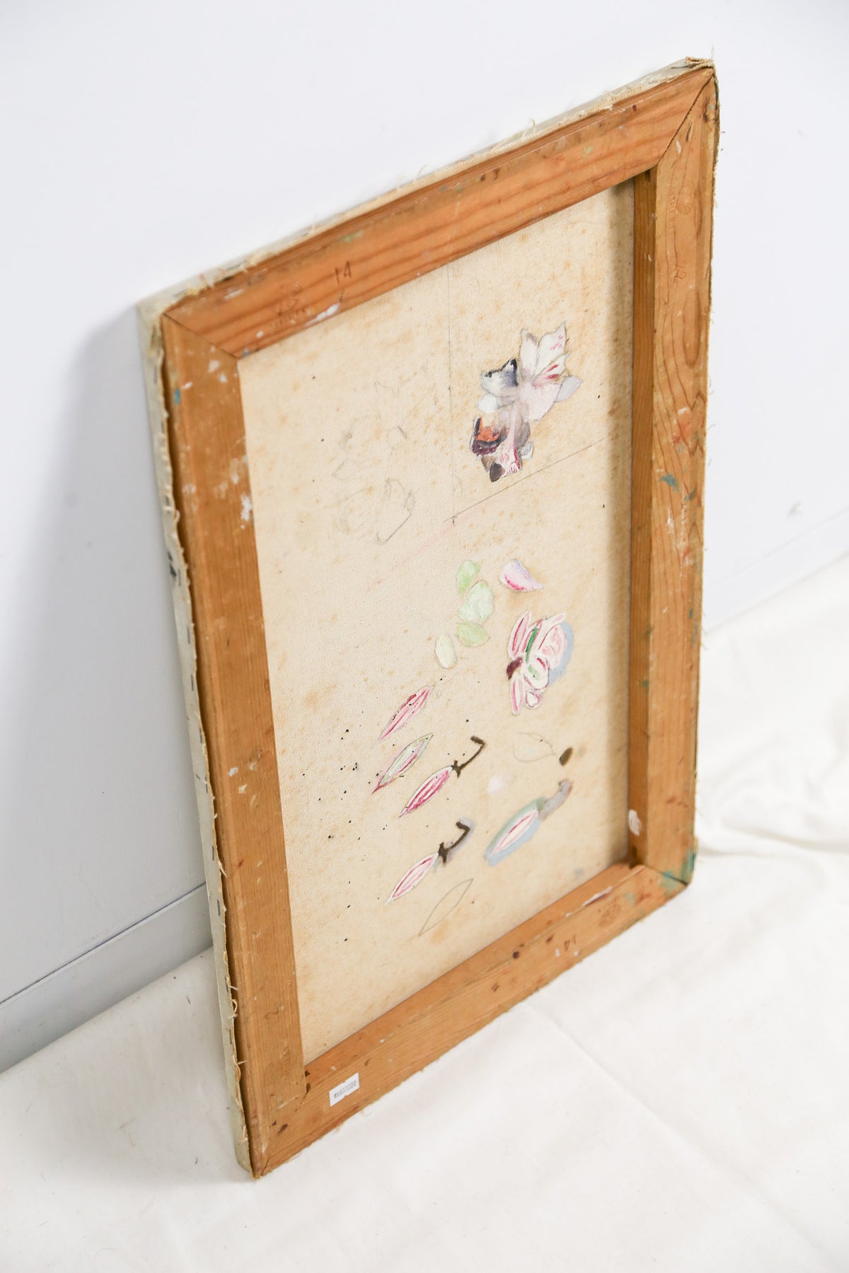Vintage Canvas Oil Painting / ヴィンテージ キャンバス オイルペインティング