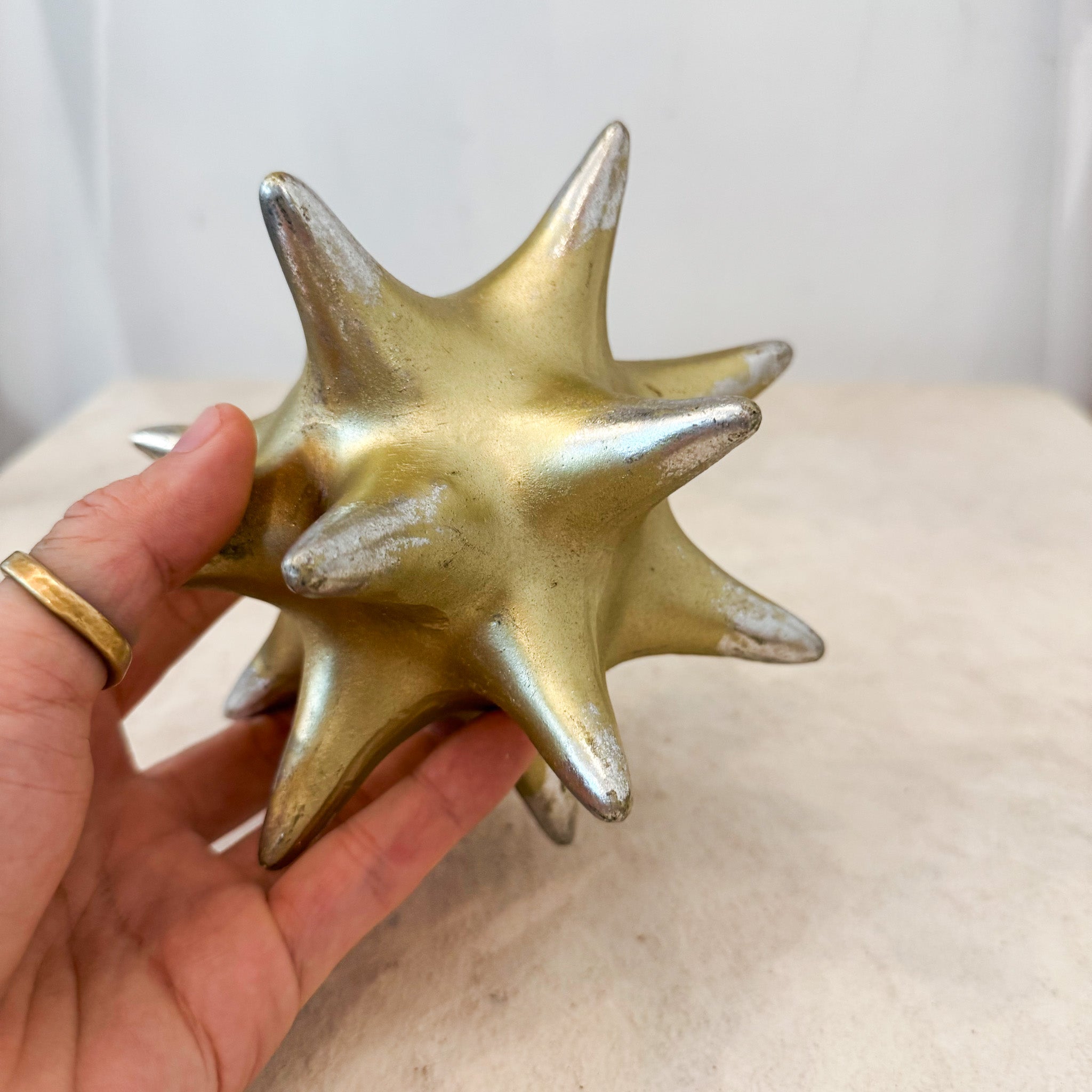 Gold Starburst Decorative Object / ゴールド色スターバーストオブジェ