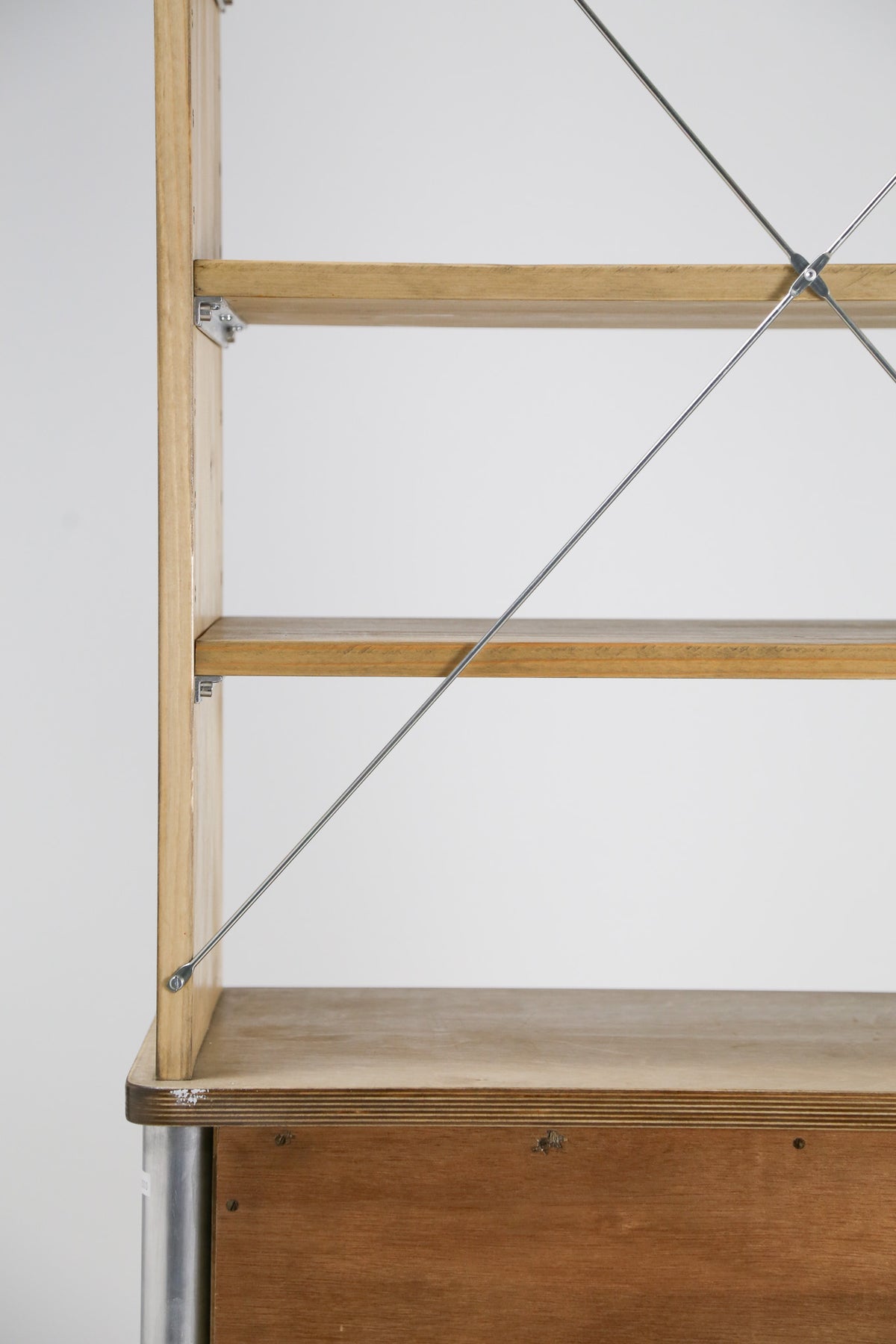 Plywood & Metal Pipe Tall Shelf / 合板とメタルパイプのトールシェルフ