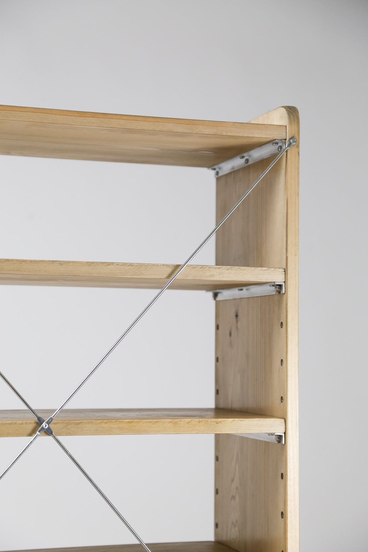 Plywood & Metal Pipe Tall Shelf / 合板とメタルパイプのトールシェルフ