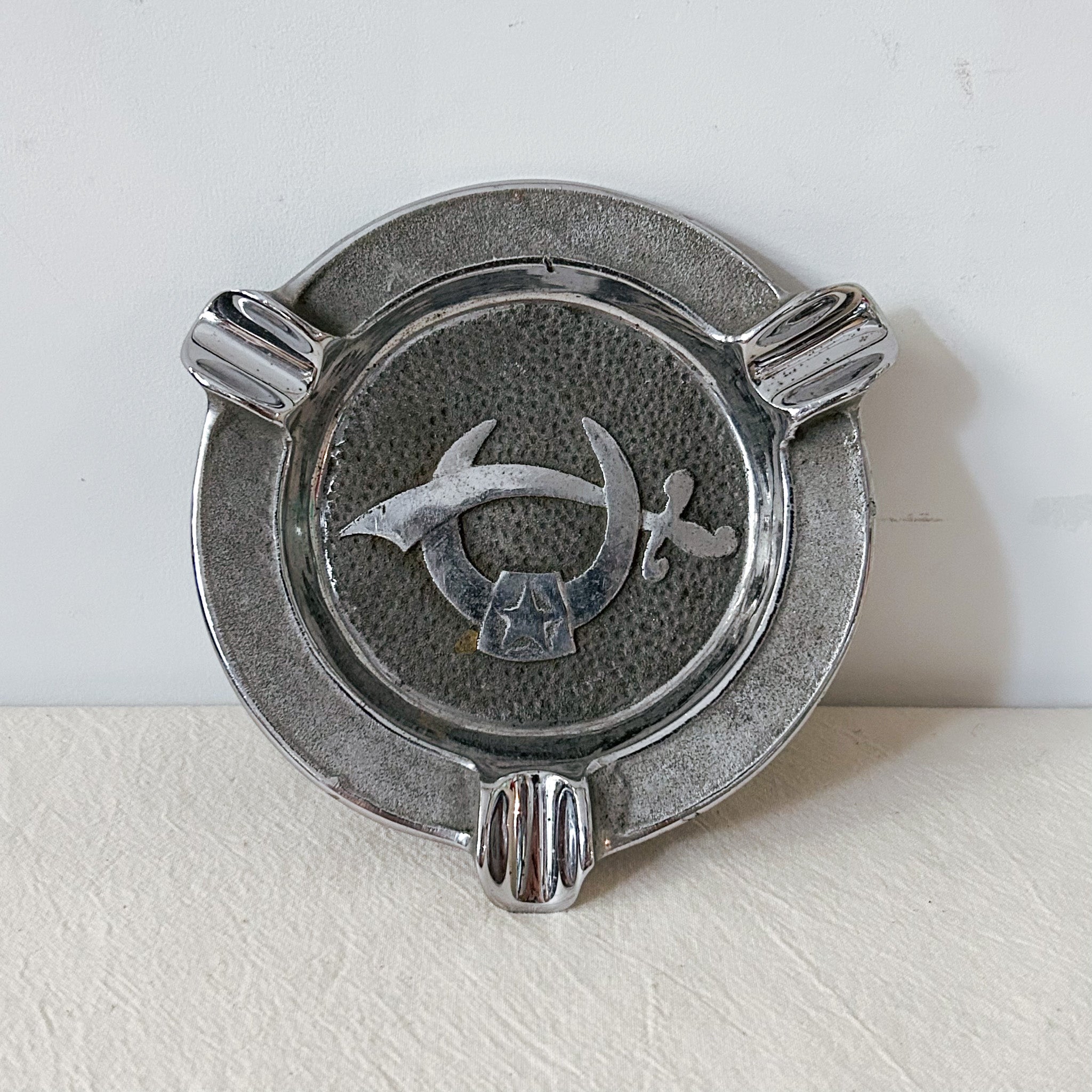 Shriner Metal Ashtray / シュライナーロゴ金属製灰皿