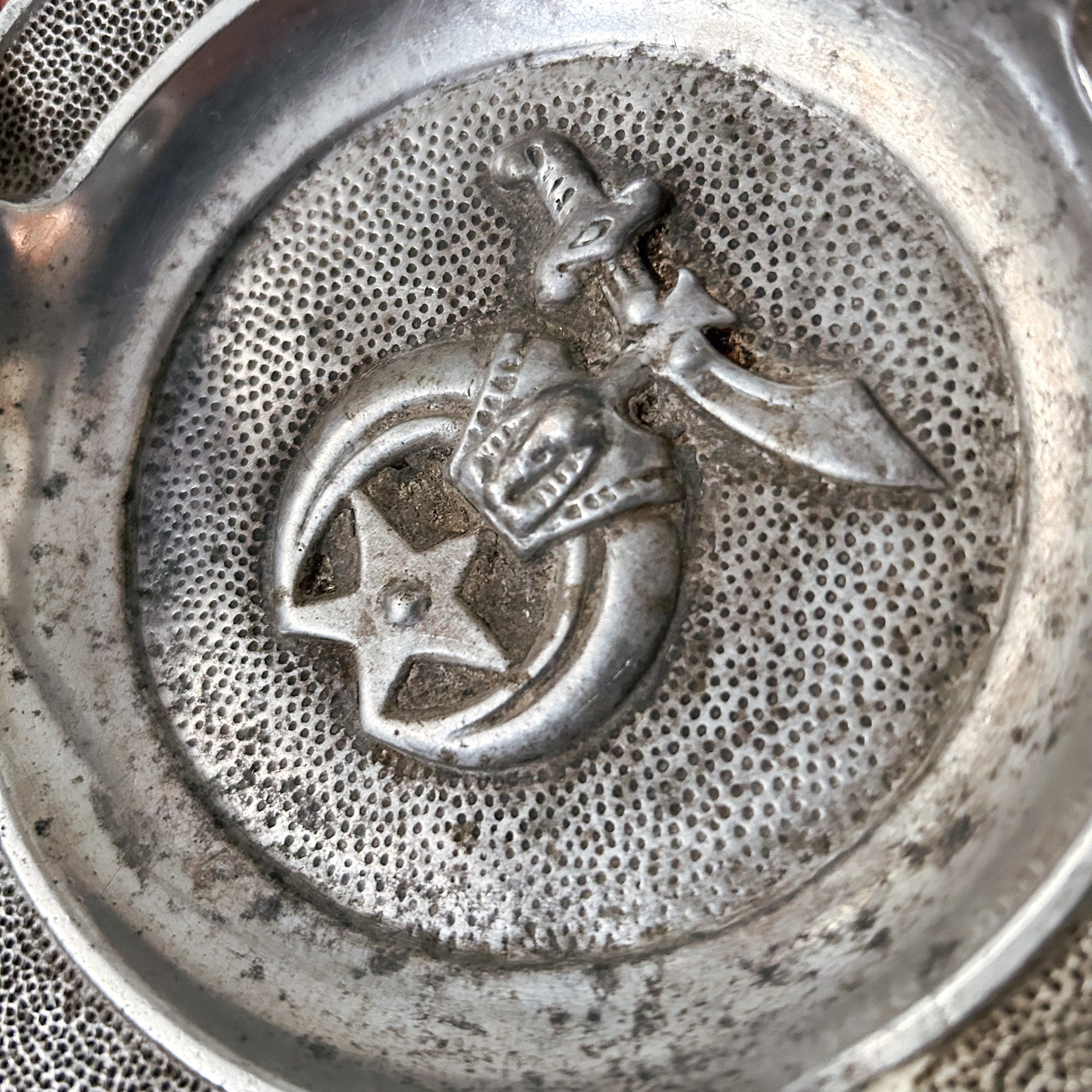 Shriner Metal Ashtray / シュライナーロゴ金属製灰皿