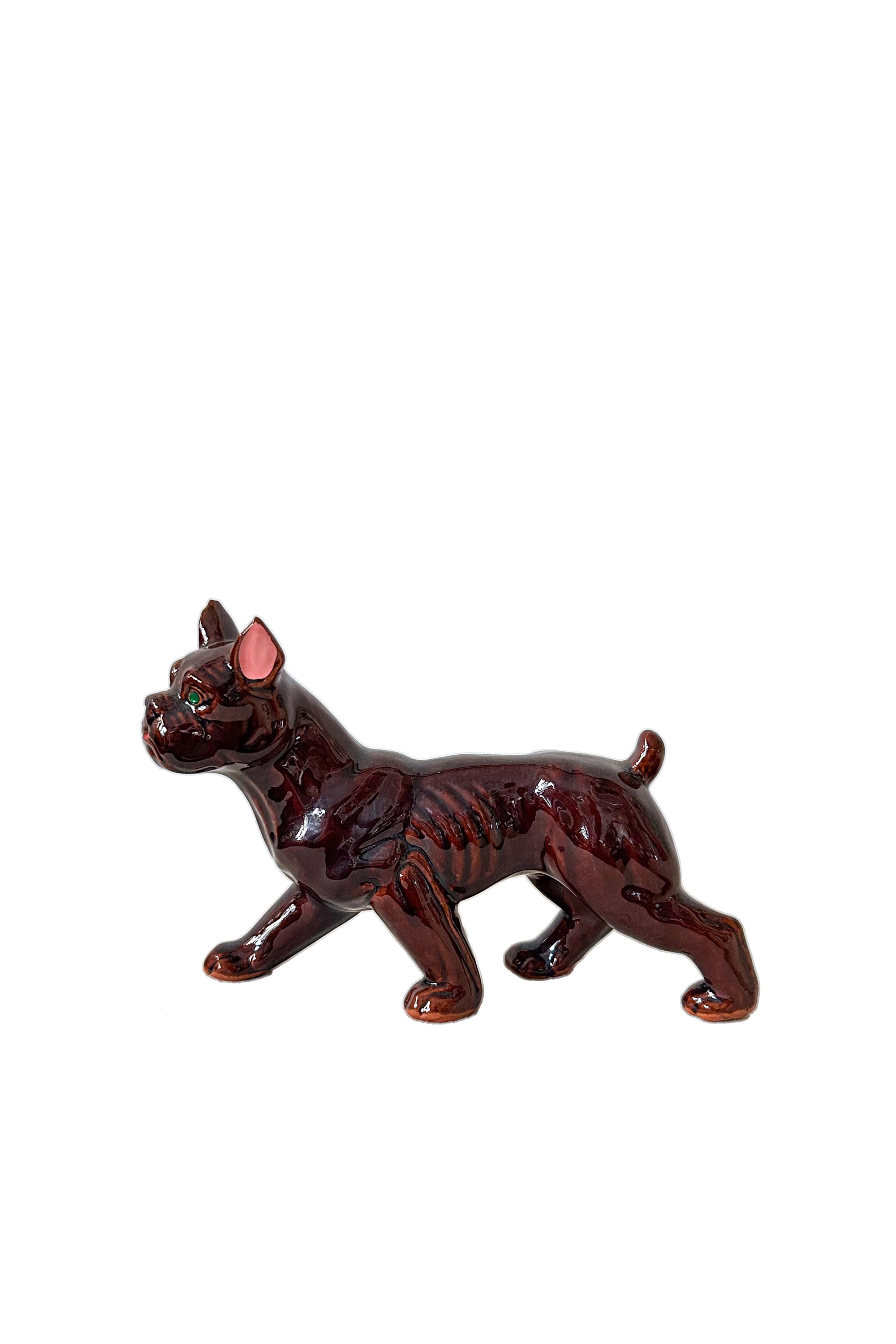 Ceramic Bulldog Object / 陶器製ブルドッグのオブジェ