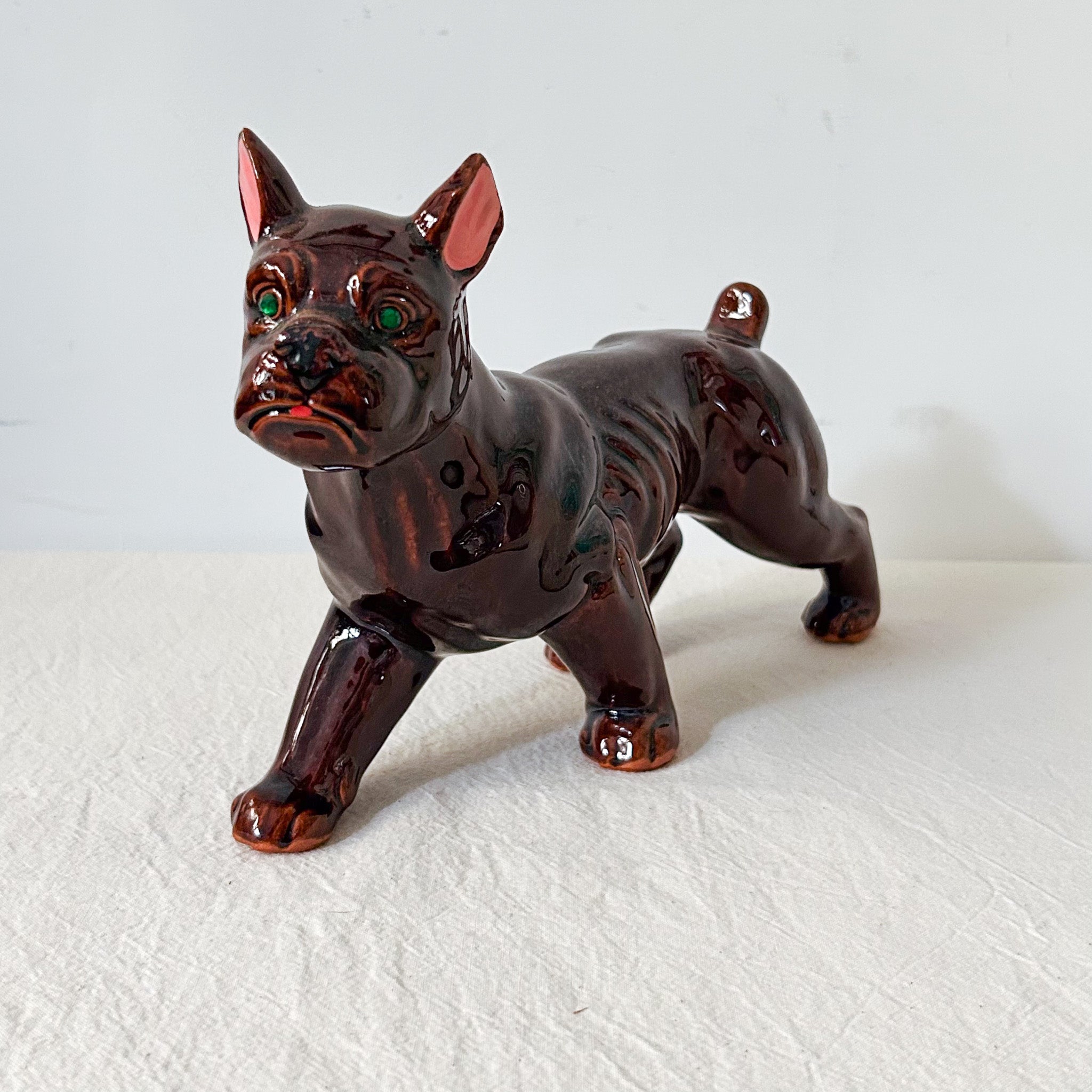 Ceramic Bulldog Object / 陶器製ブルドッグのオブジェ