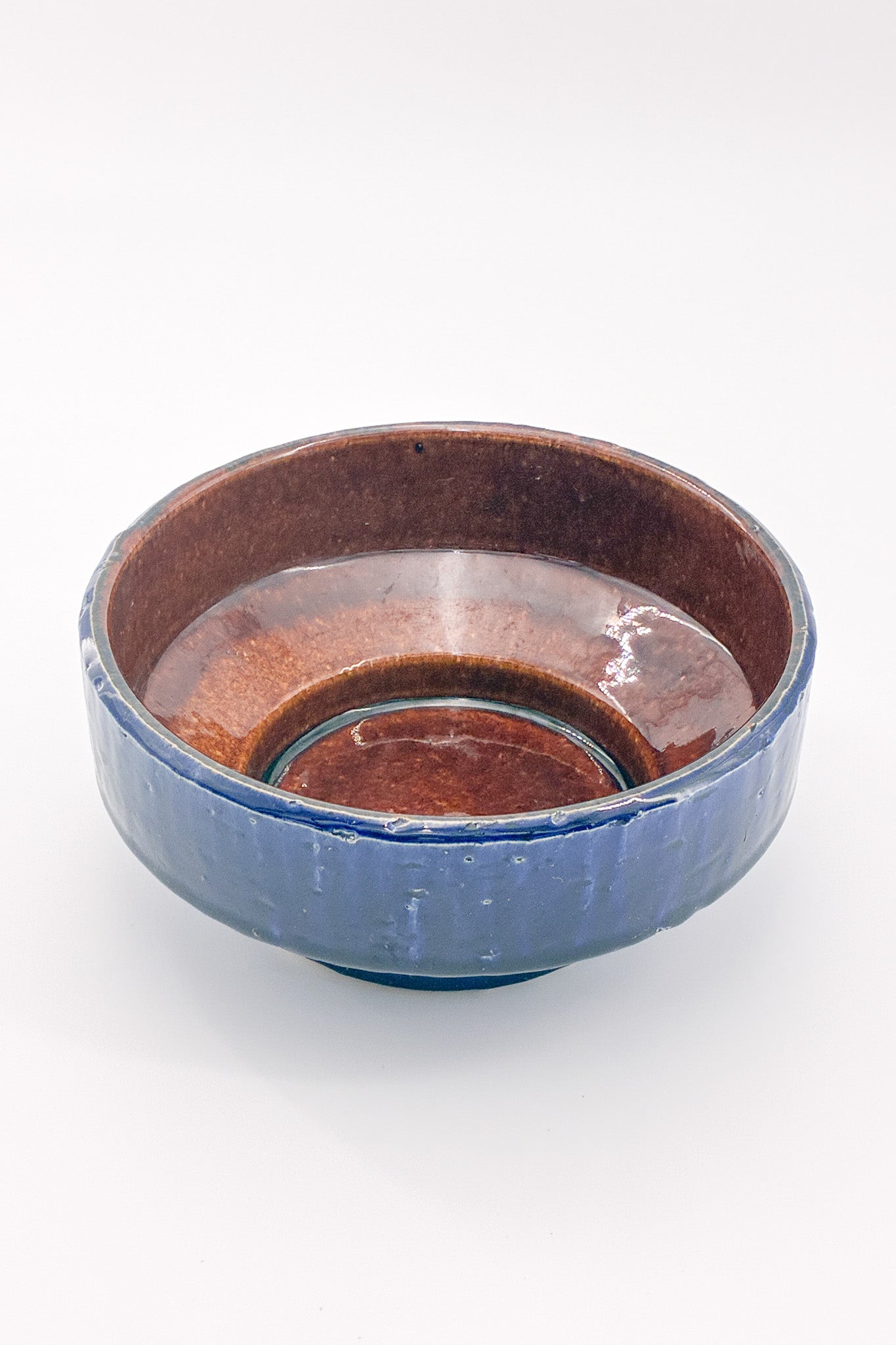 Blue Glazed Ceramic Bowl / ブルーグラズド セラミックボウル