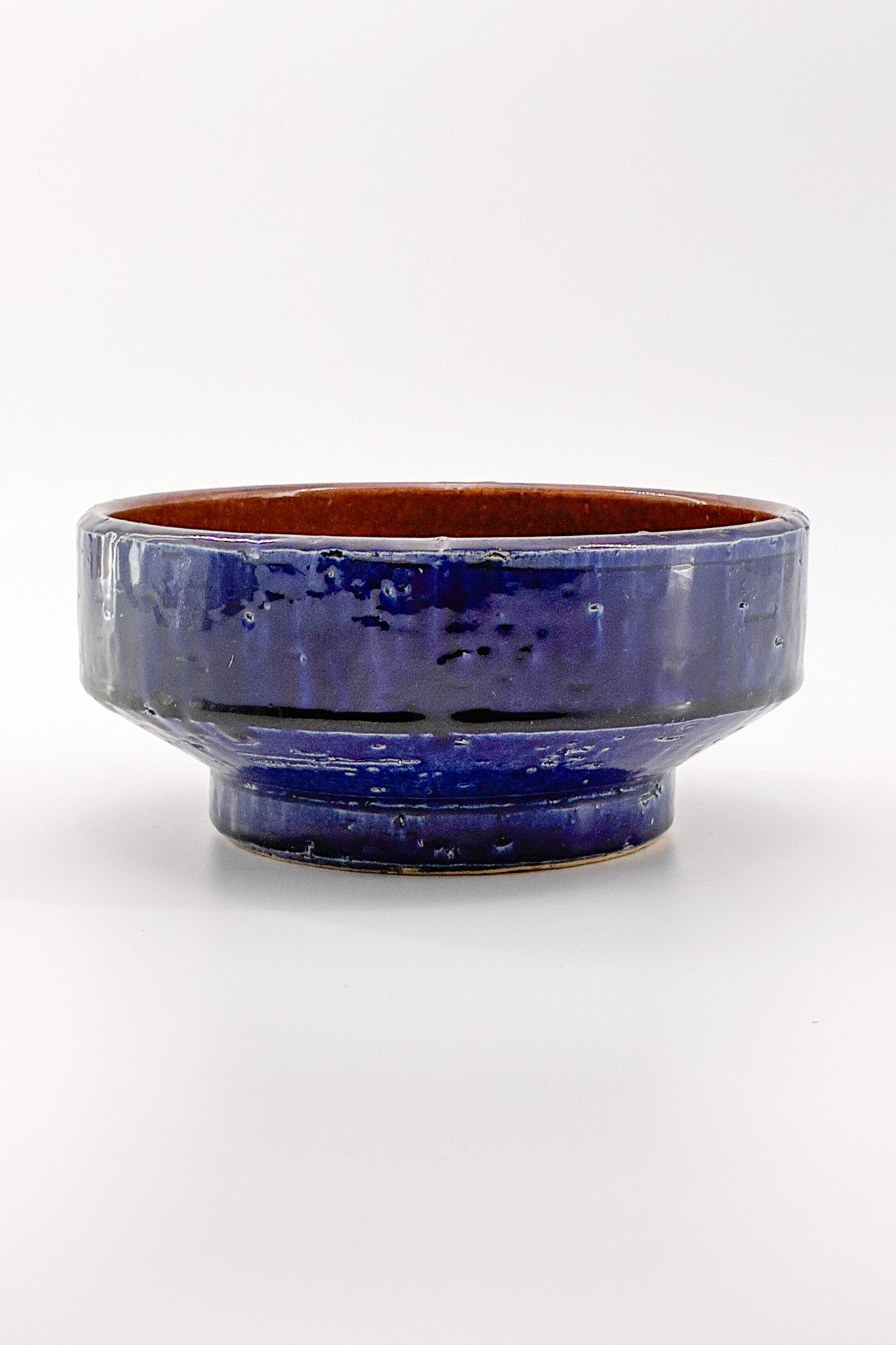Blue Glazed Ceramic Bowl / ブルーグラズド セラミックボウル