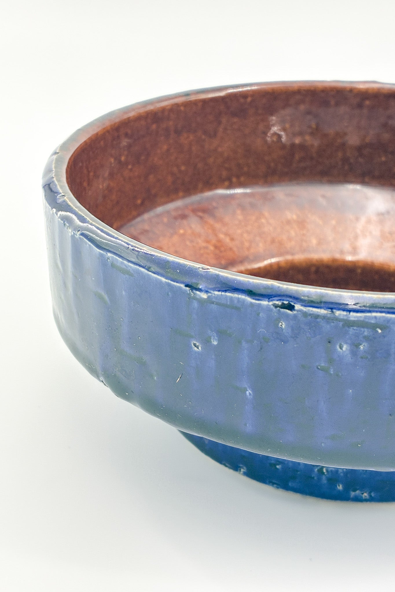 Blue Glazed Ceramic Bowl / ブルーグラズド セラミックボウル