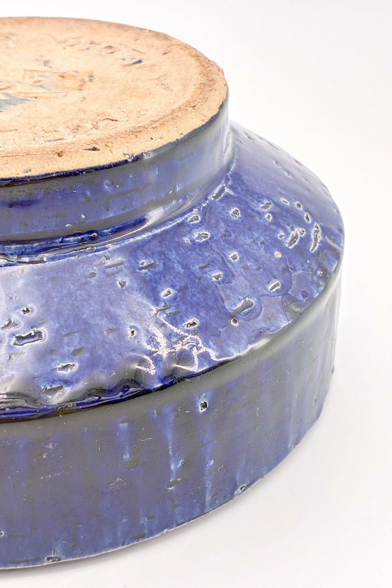 Blue Glazed Ceramic Bowl / ブルーグラズド セラミックボウル