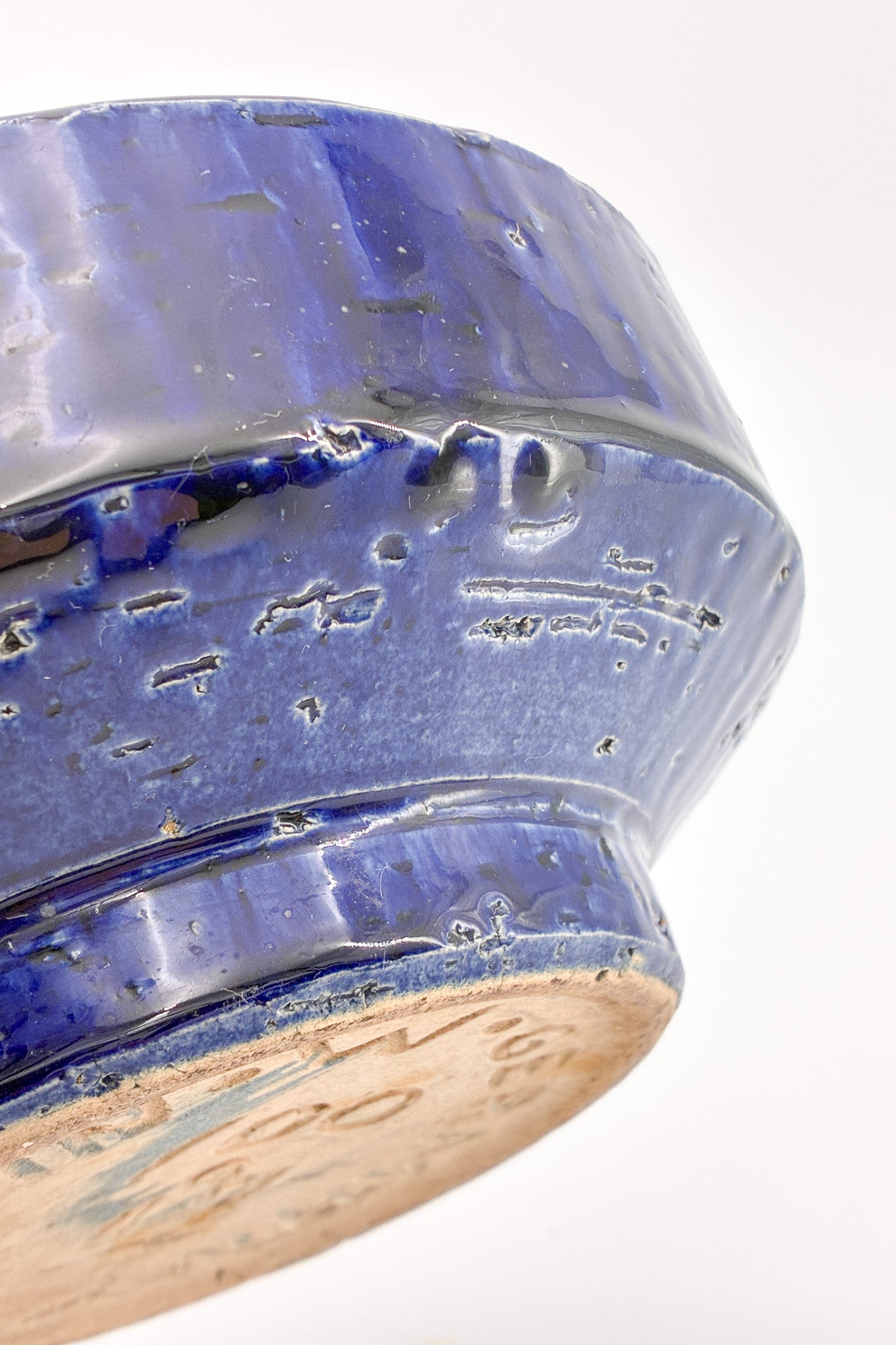 Blue Glazed Ceramic Bowl / ブルーグラズド セラミックボウル