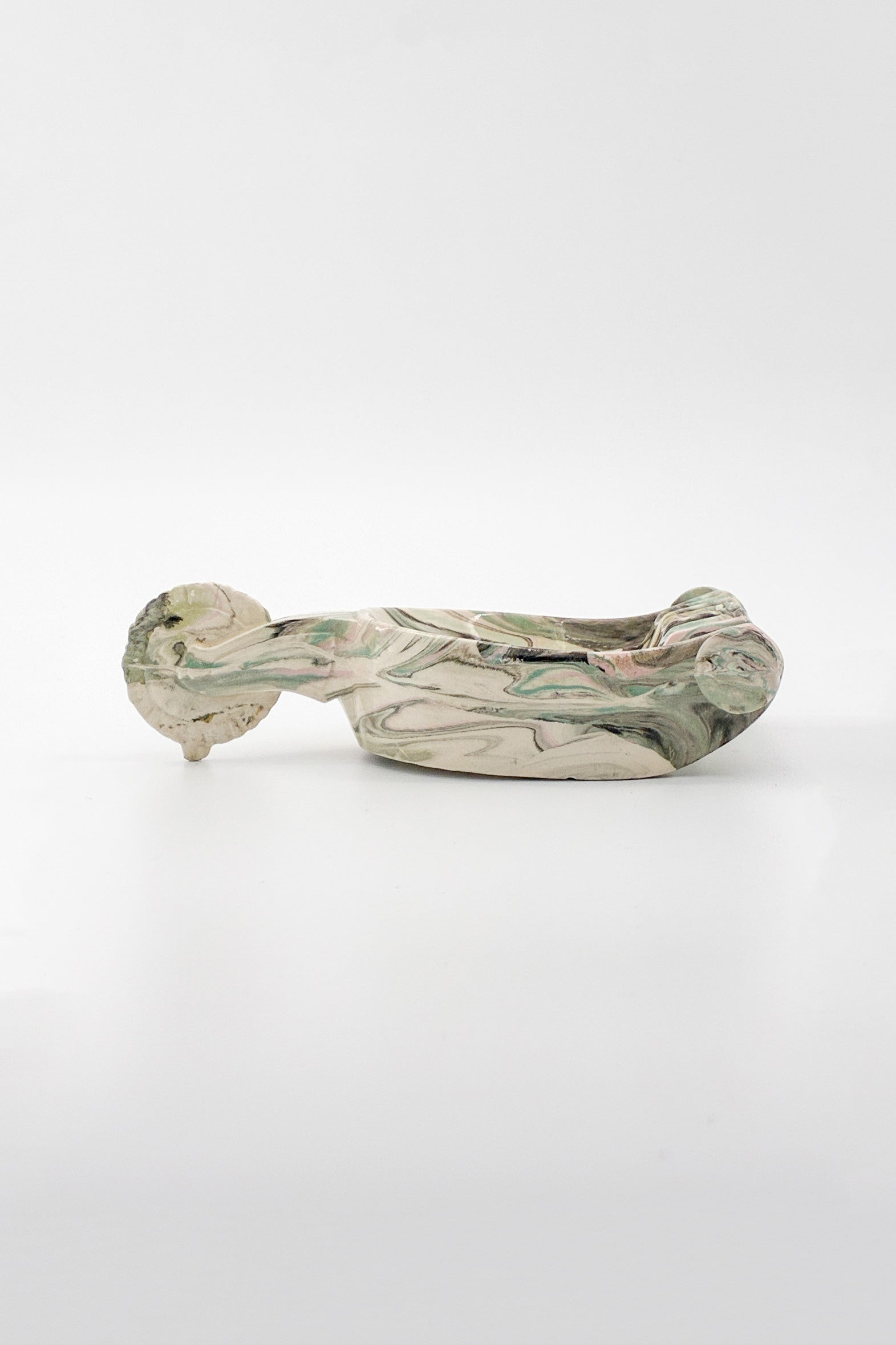 Ceramic Marble Ashtray / 陶器のマーブル柄 灰皿