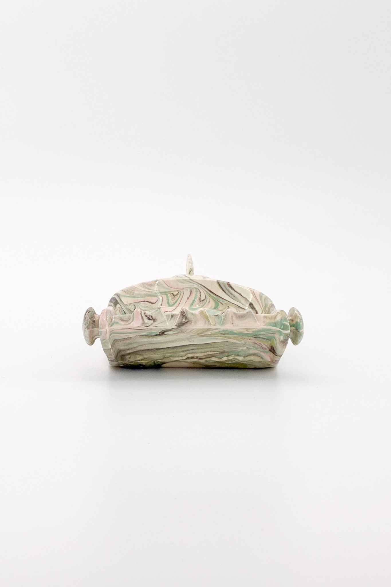 Ceramic Marble Ashtray / 陶器のマーブル柄 灰皿