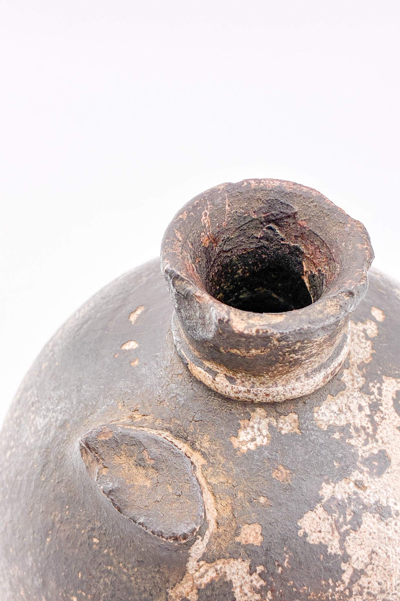 Antique Stoneware Jar / アンティーク 陶器の壺