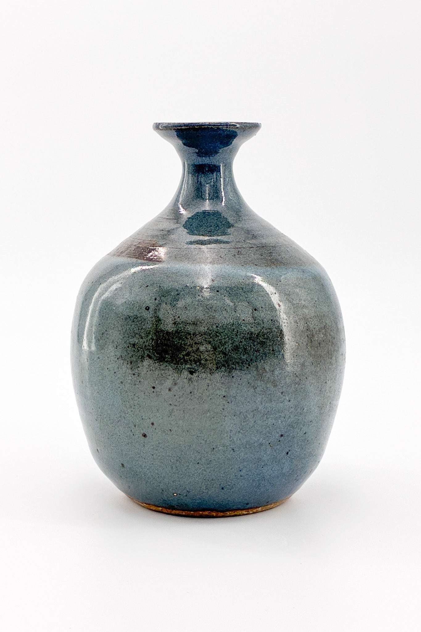 Ceramic Bud Vase Blue / 陶器 一輪挿し（ブルー）