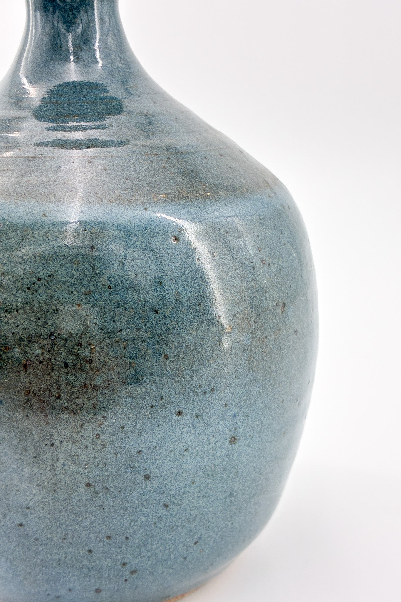 Ceramic Bud Vase Blue / 陶器 一輪挿し（ブルー）