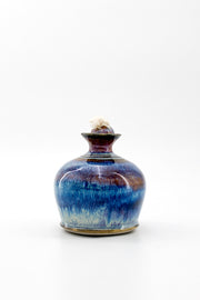 Oil Lamp (Floral Pattern) / オイルランプ（ピンク/ブルー）