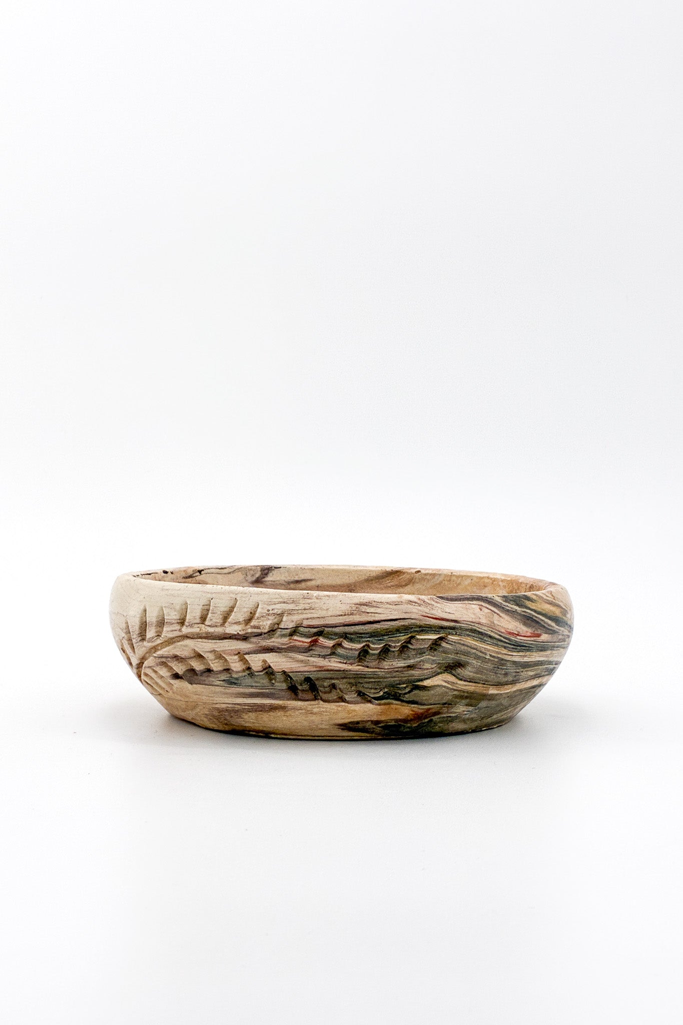 Marble Pattern Ceramic Bowl / マーブル柄 陶器の器