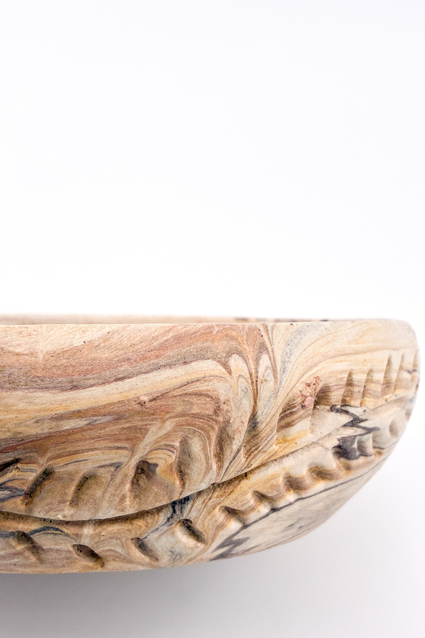 Marble Pattern Ceramic Bowl / マーブル柄 陶器の器