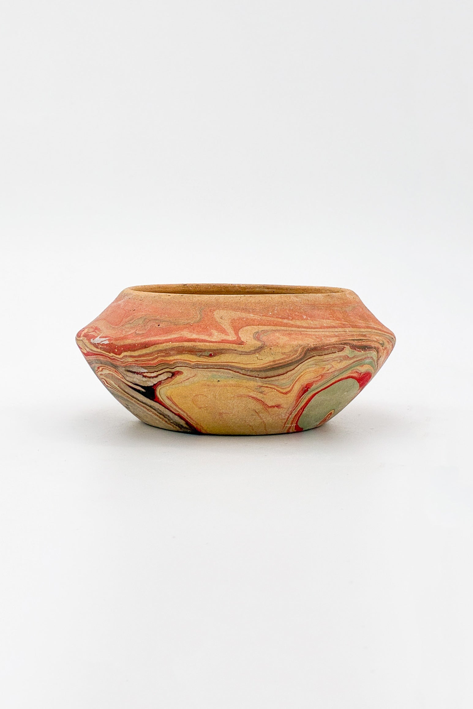 Nemadji Pottery Bowl (Red, Light Blue, Grey) / ネマジ 器（赤・水色・グレー）