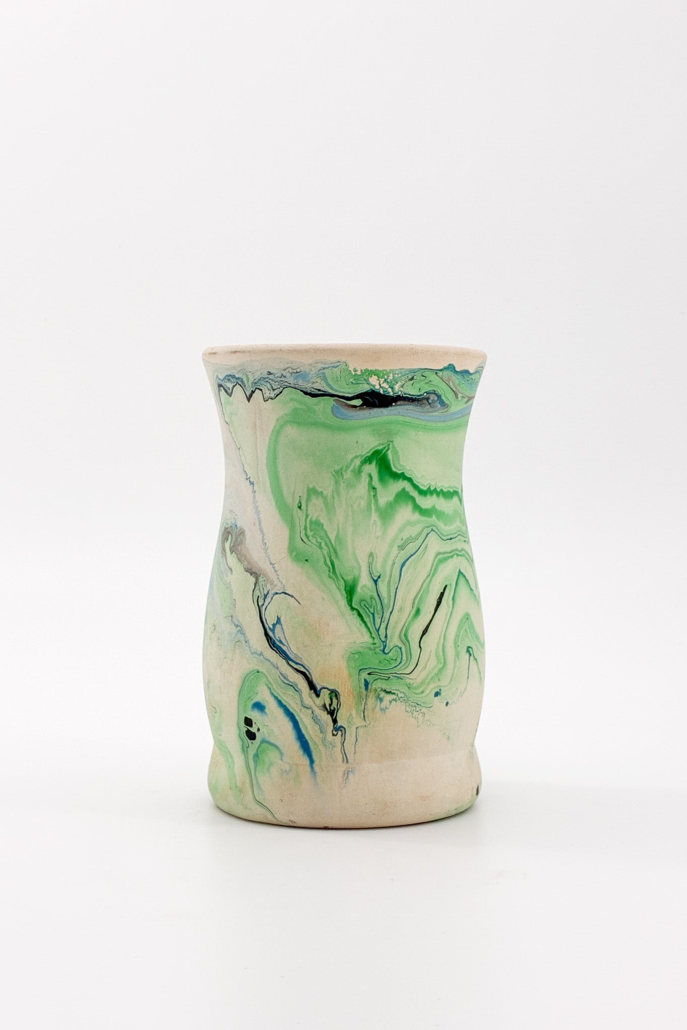 Nemadji Flower Vase Green / ネマジ 花器 グリーン