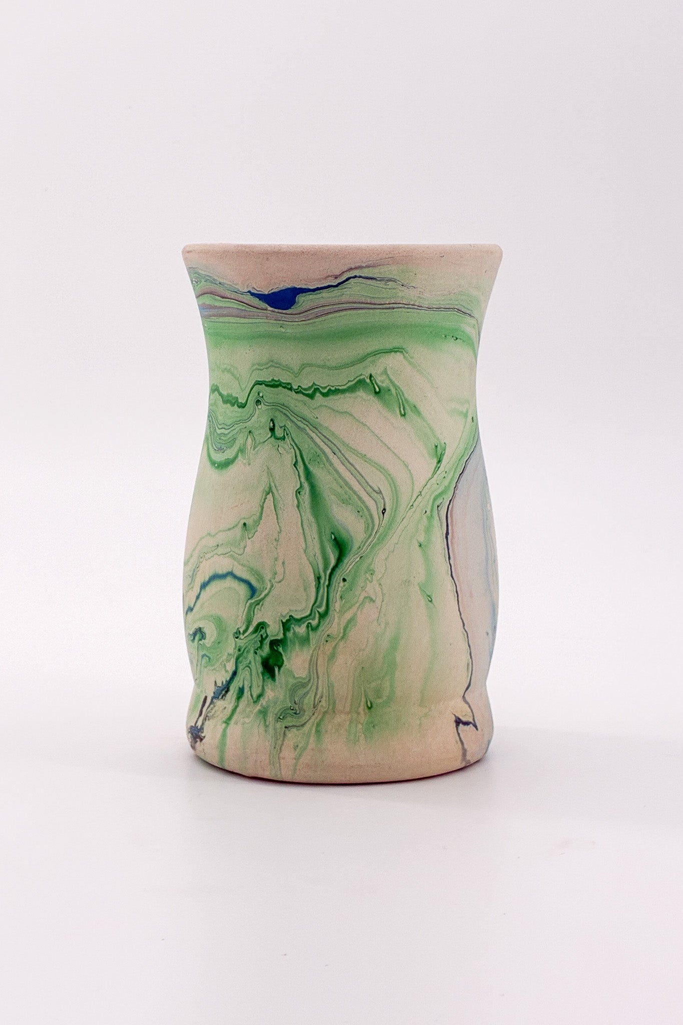 Nemadji Flower Vase Green / ネマジ 花器 グリーン