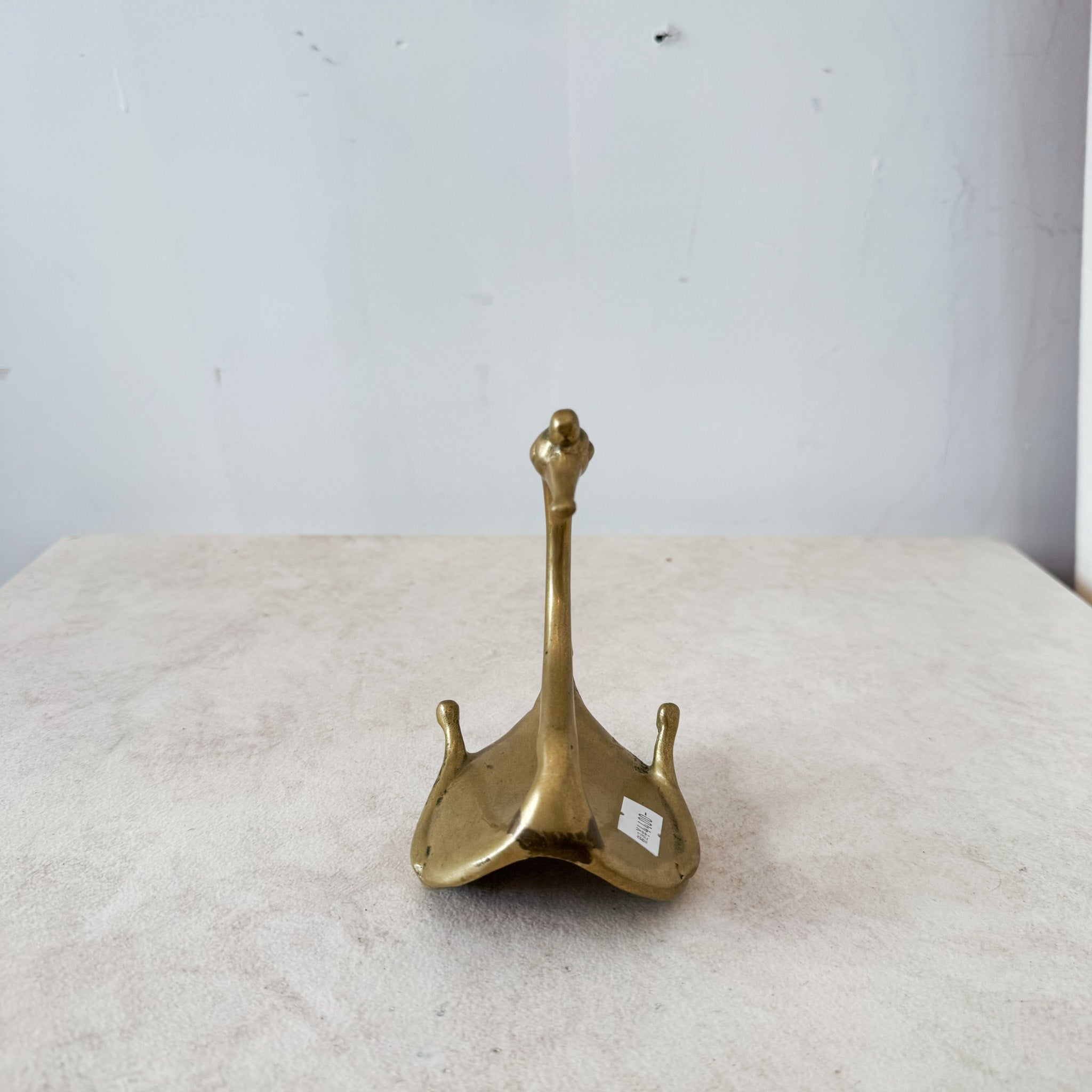 Brass Swan Figurine / 真鍮製白鳥のオブジェ