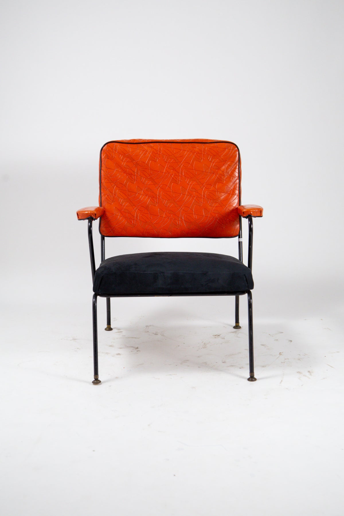 1950s Lloyd Co. Atomic Pattern Arm Chair / 1950年代 ロイド社 アトミック柄 アームチェア
