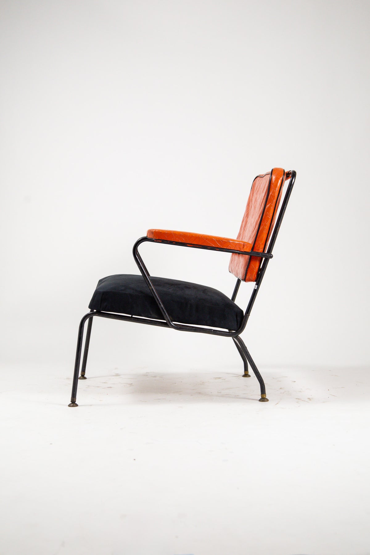 1950s Lloyd Co. Atomic Pattern Arm Chair / 1950年代 ロイド社 アトミック柄 アームチェア